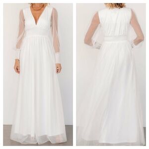 Baltic Born Layla Tulle Maxi Dress New Without Tags